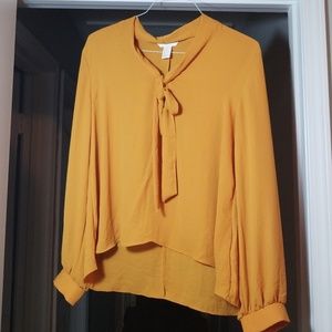 Mustard Colored blouse
